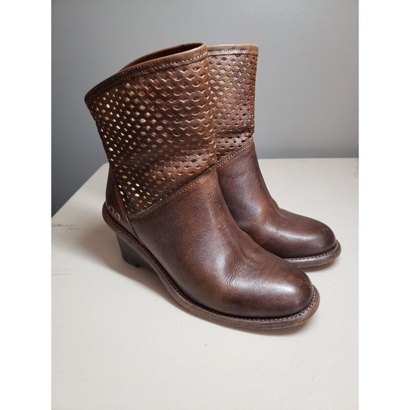 Bed Stu Dutchess Leather Boots Women's Size 7.5
